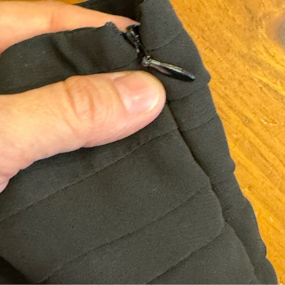 Sam Edelman Black Pleated Lace Layered Skirt Size 2 - Picture 12 of 16